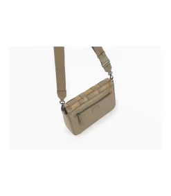 Bolso Bandolera Con Solapa Trenzada Rebeca