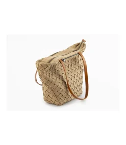 Bolso Tote Plisado Trenza Christine