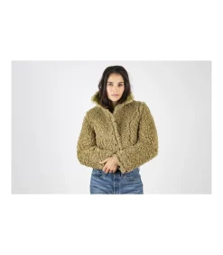 Chaqueta Corta Charol Reversible