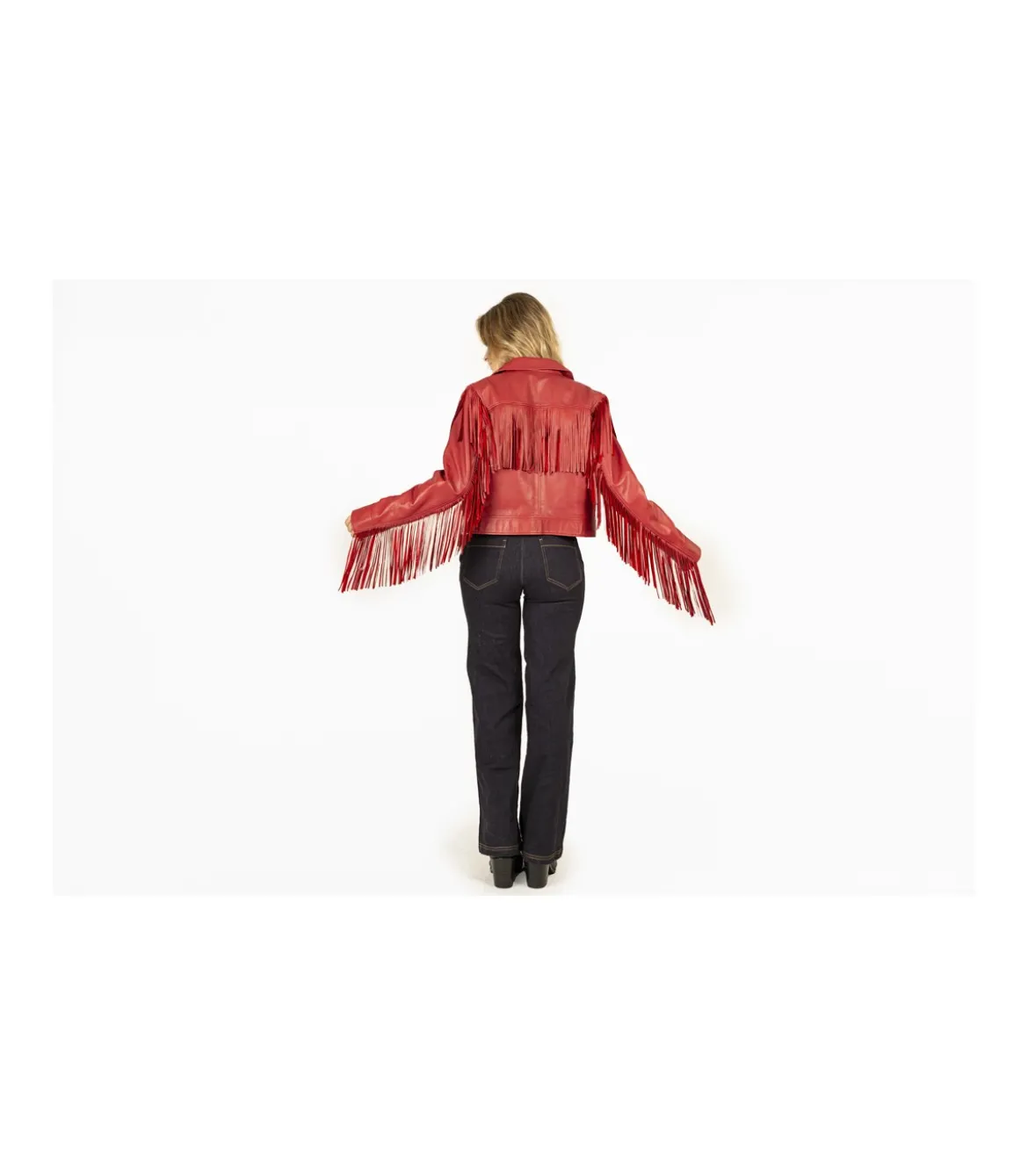 Chaqueta Flecos