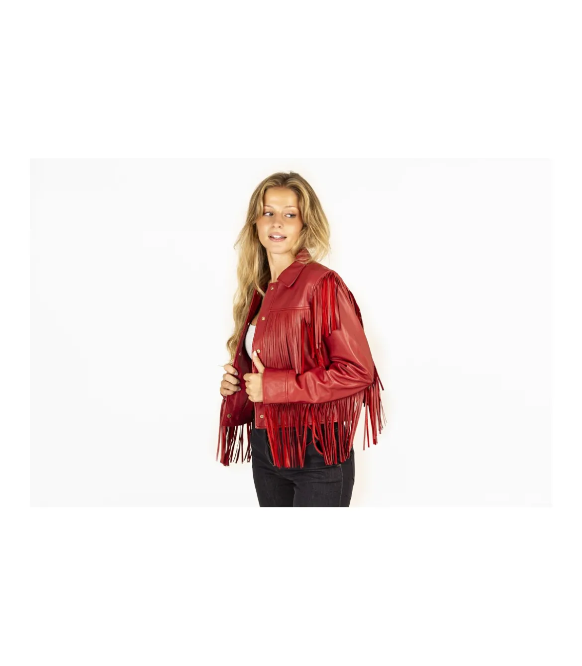 Chaqueta Flecos
