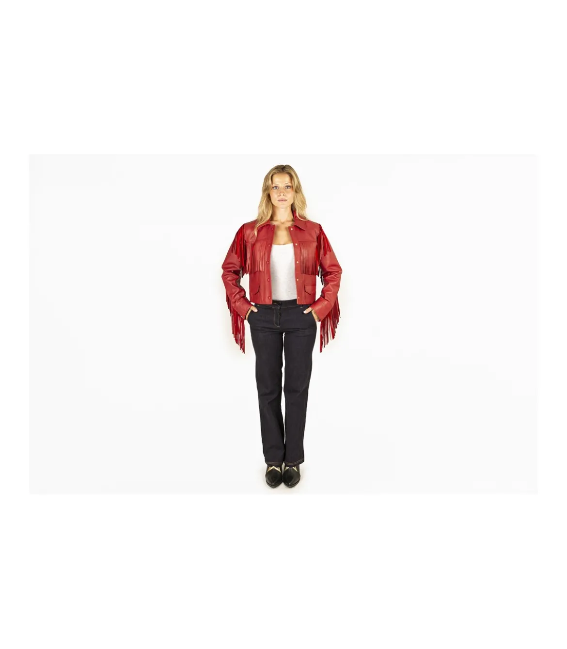 Chaqueta Flecos