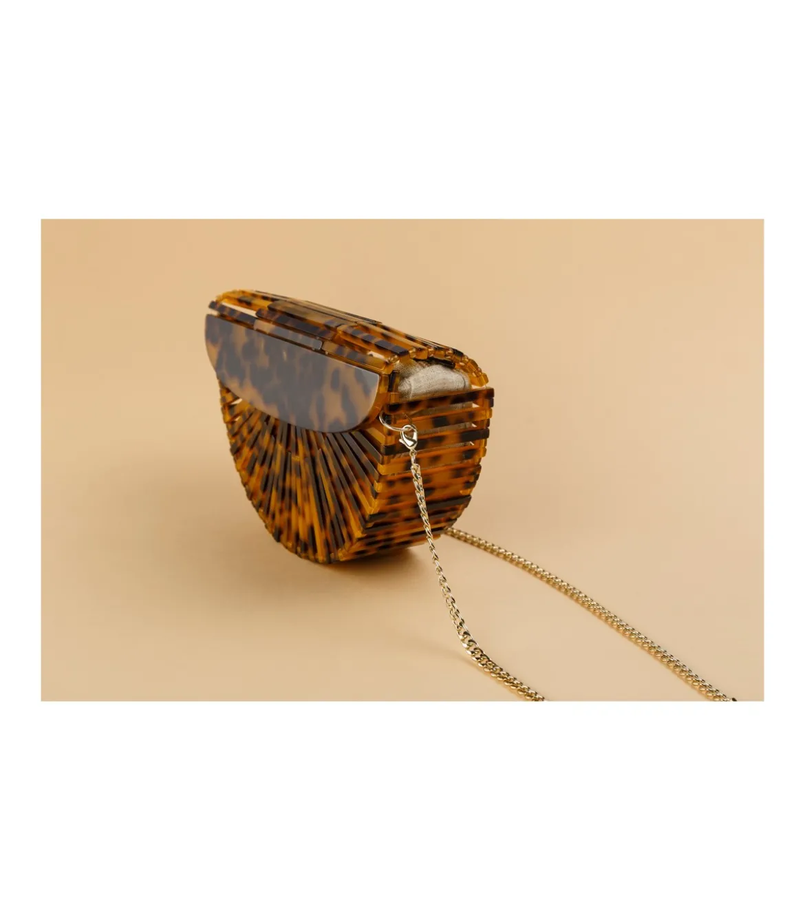 Clutch Con Bandolera Media Luna
