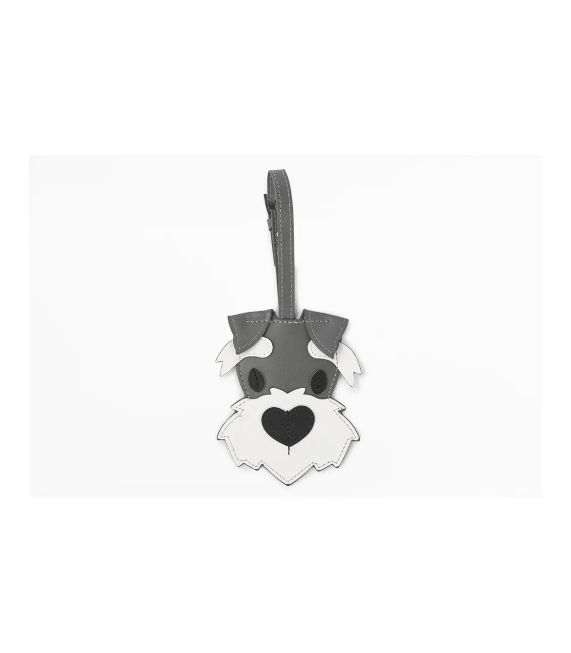 Identificador De Maleta Perrito Schnauzer Complementos Viaje