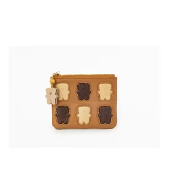 Monedero Multiuso 3 Cremalleras Ositos Bear