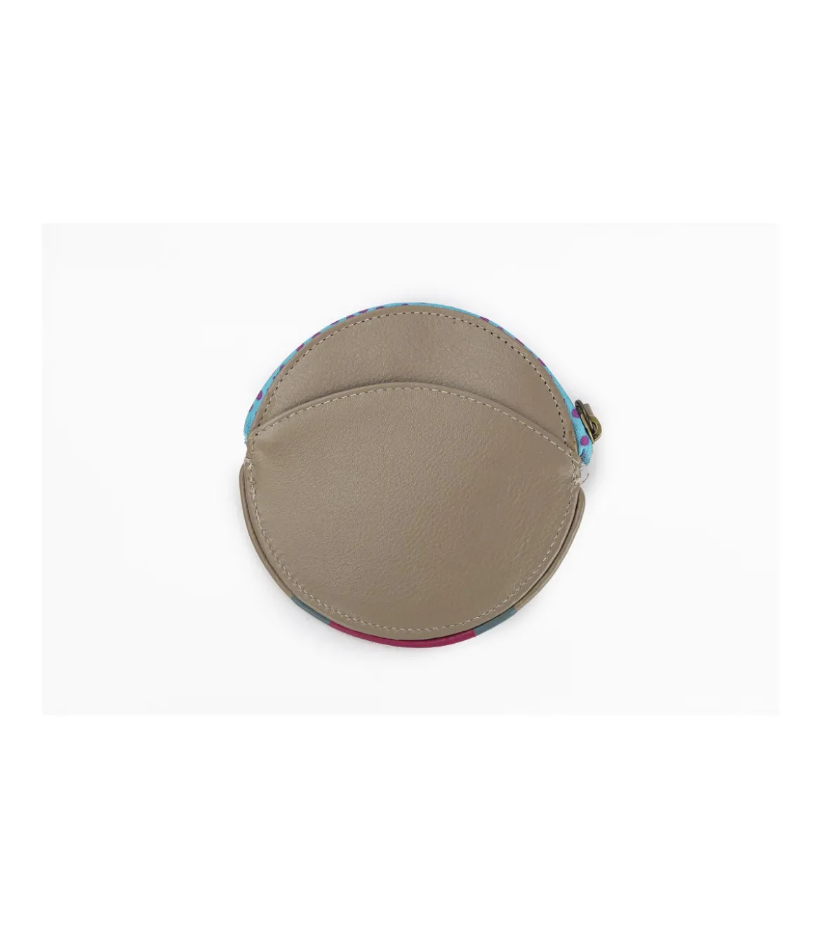 Monedero Redondo Dots