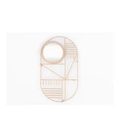Organizador Con Espejo Pared 40x50cm Love&home