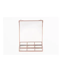 Organizador Con Espejo Pared 20x5x25cm Love&home