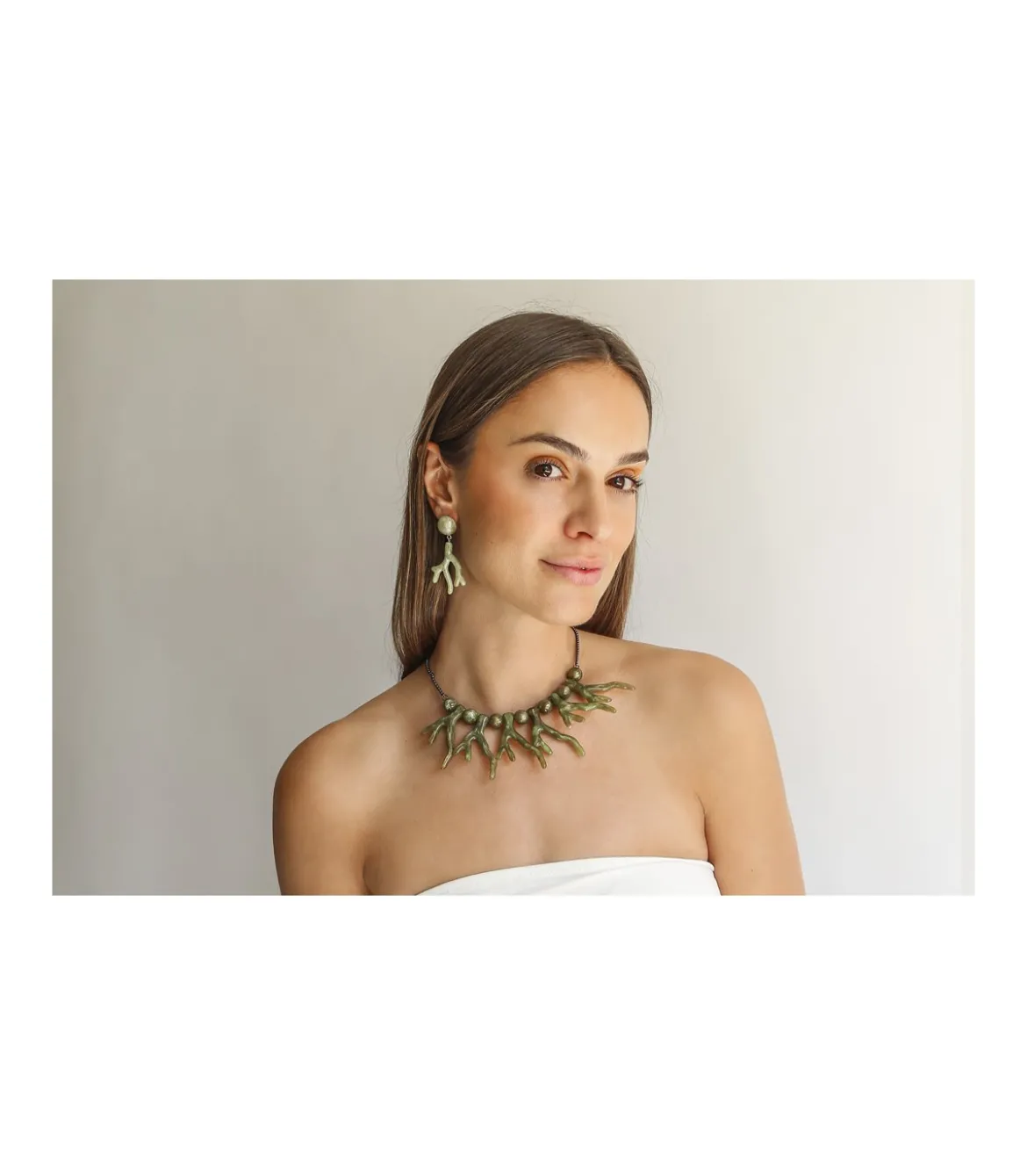 Pendientes Coral