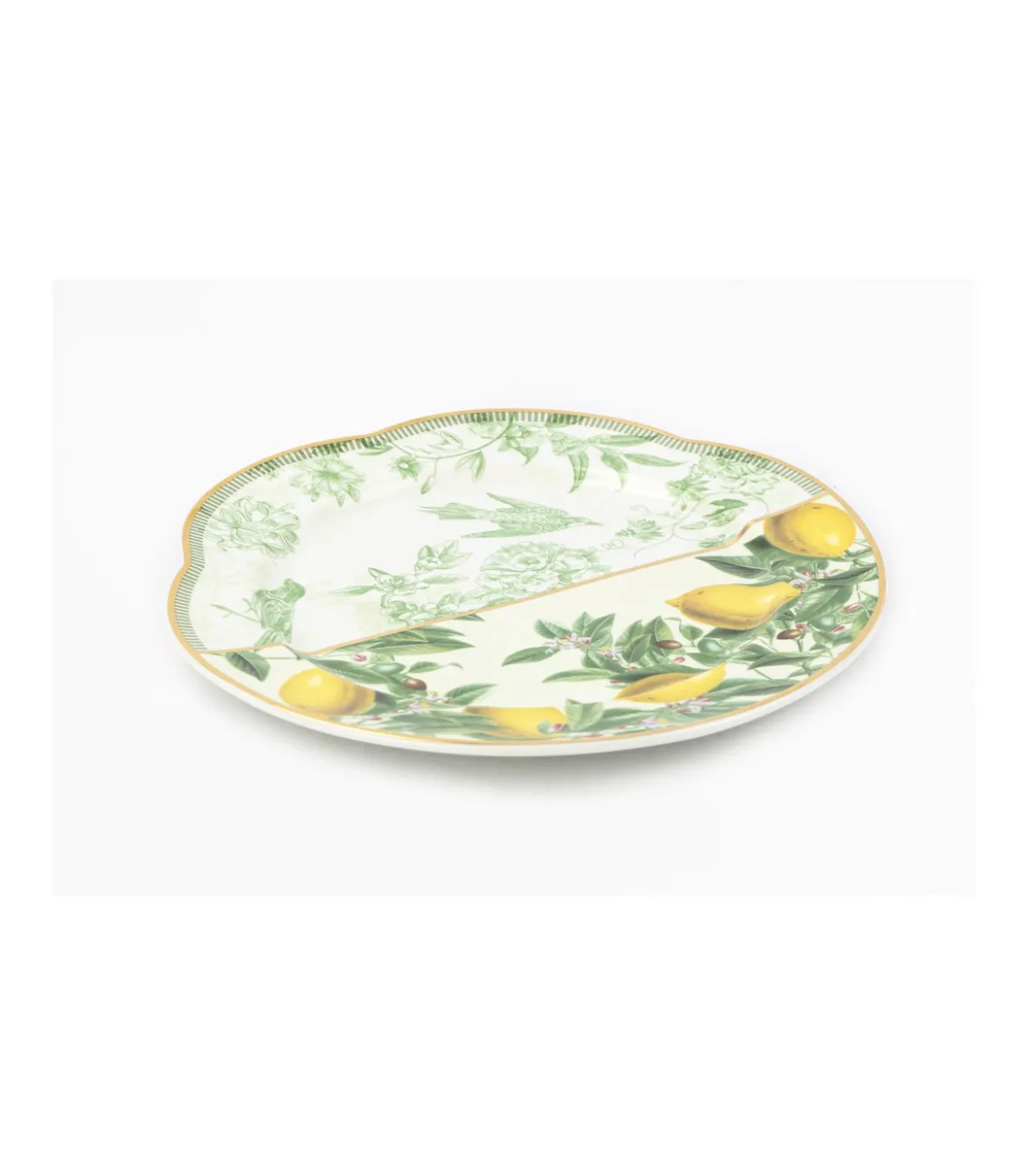 Plato Diametro 22cm Asimetrico Love&home