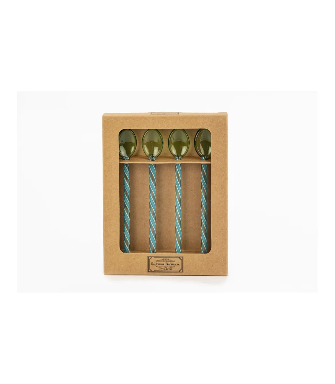 Set 4 Cucharitas Candy Cane Love&home