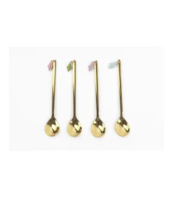 Set De 4 Cucharillas Conchas Love&home