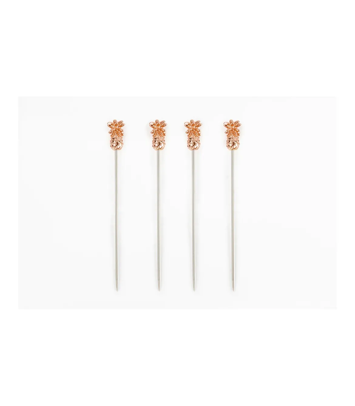 Set De 4 Pinchos Pineapple Love&home