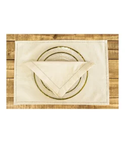 Set De 4 Salvamanteles Color Liso 48x33cm Love&home