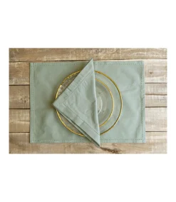 Set De 4 Salvamanteles Color Liso 48x33cm Love&home