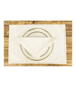 Set De 4 Salvamanteles Color Liso 48x33cm Love&home