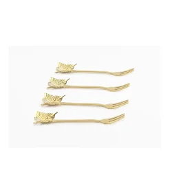 Set De 4 Tenedores Mariposas Love&home