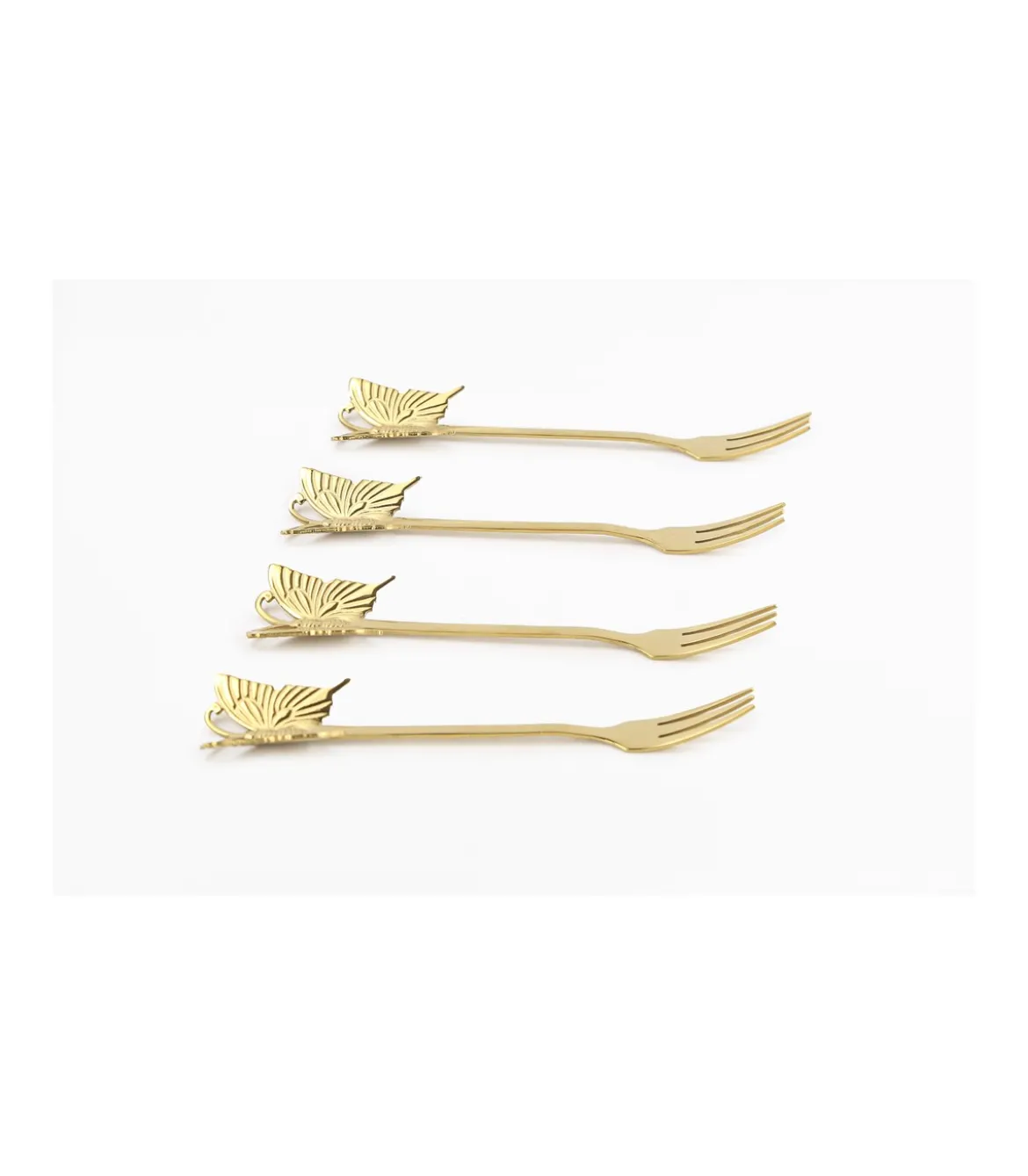 Set De 4 Tenedores Mariposas Love&home