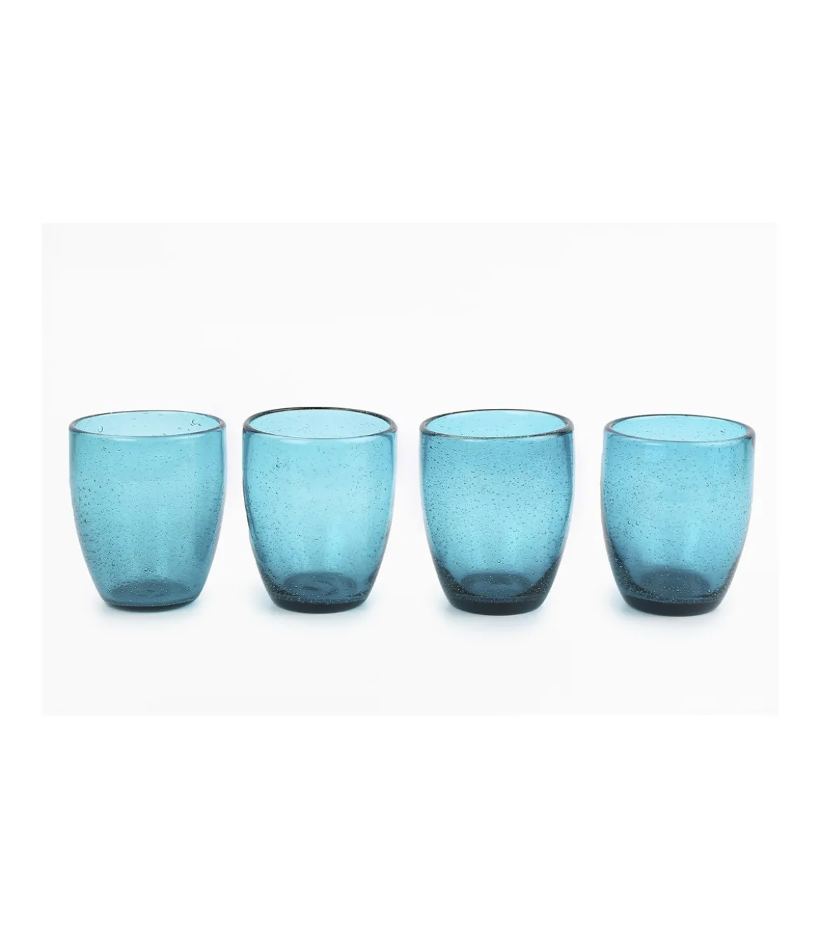 Set De 4 Vasos Burbujitas 10.5x8.5cm Love&home