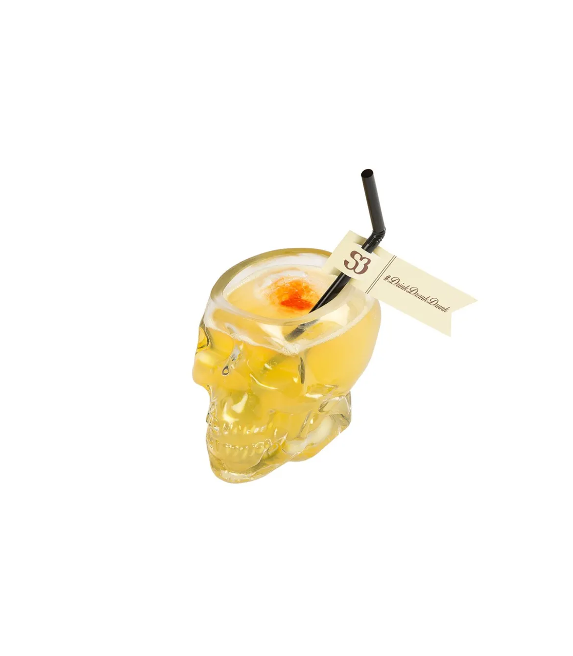 Vaso Calavera 350ml Cafetería Kljb Transparente Love&home