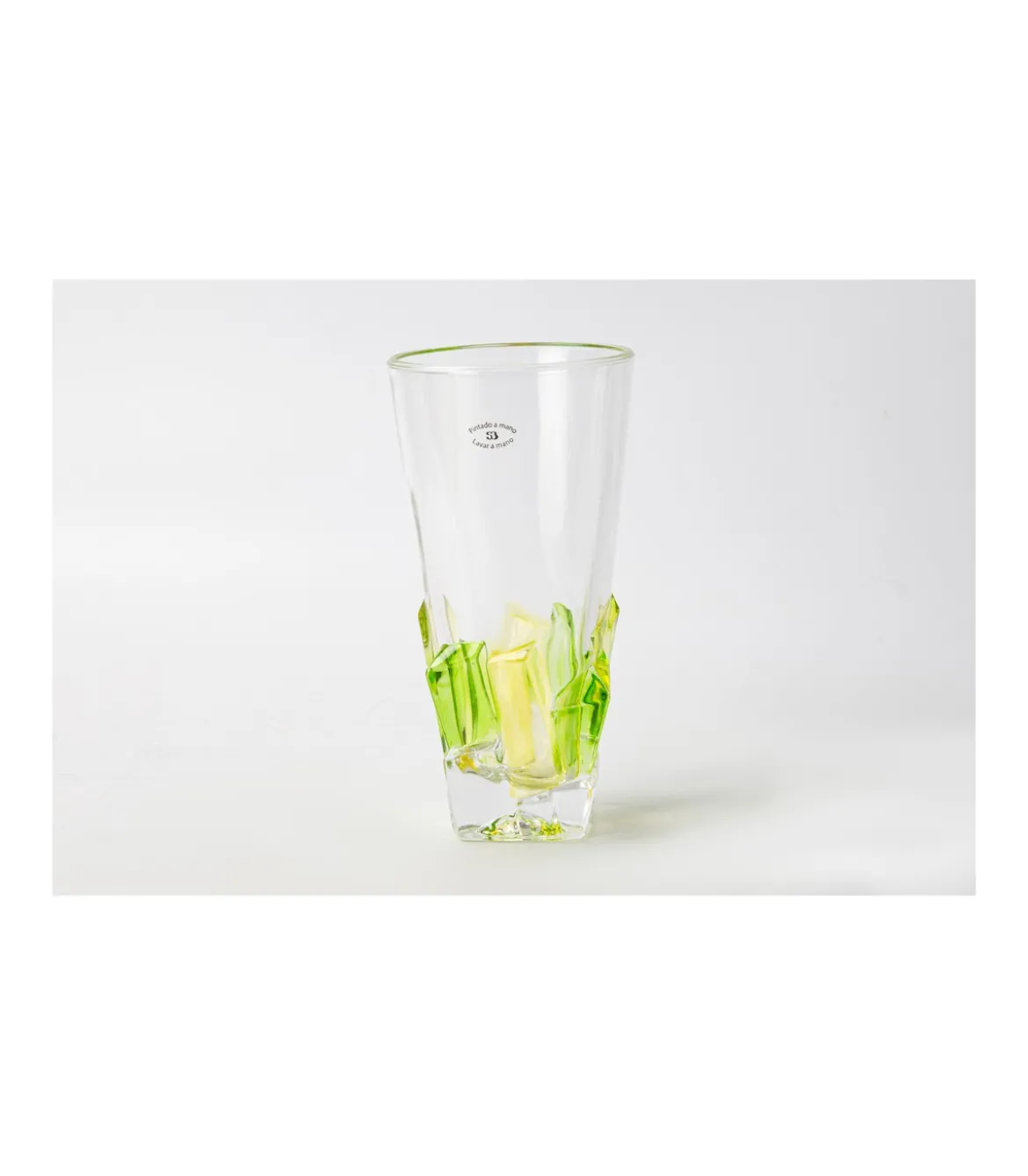Vaso Pintado A Mano 310ml Love&home