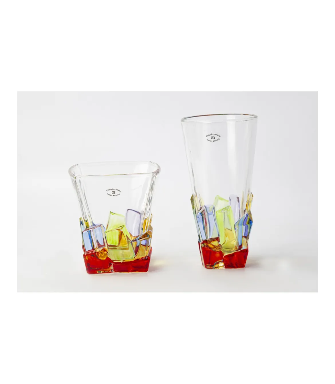 Vaso Pintado A Mano 300ml Love&home