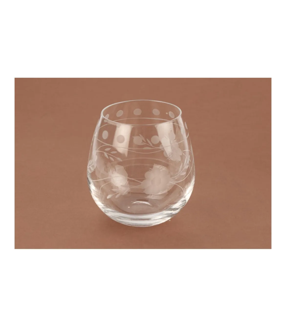 Vaso Tallado 440ml Love&home